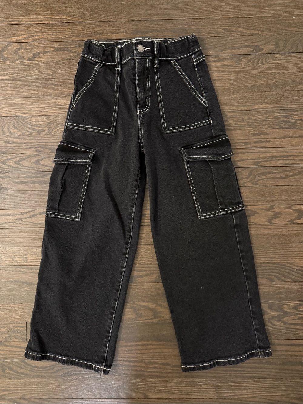 Size 8 Set - Girls Joe Fresh Jeans and matching cream top. Bundle for discounts!